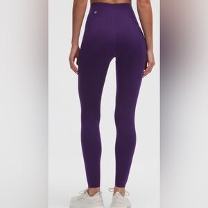 lululemon athletica Deep Purple High-Waist Glow Up Leggings Sz 6 $120 24”inseam
